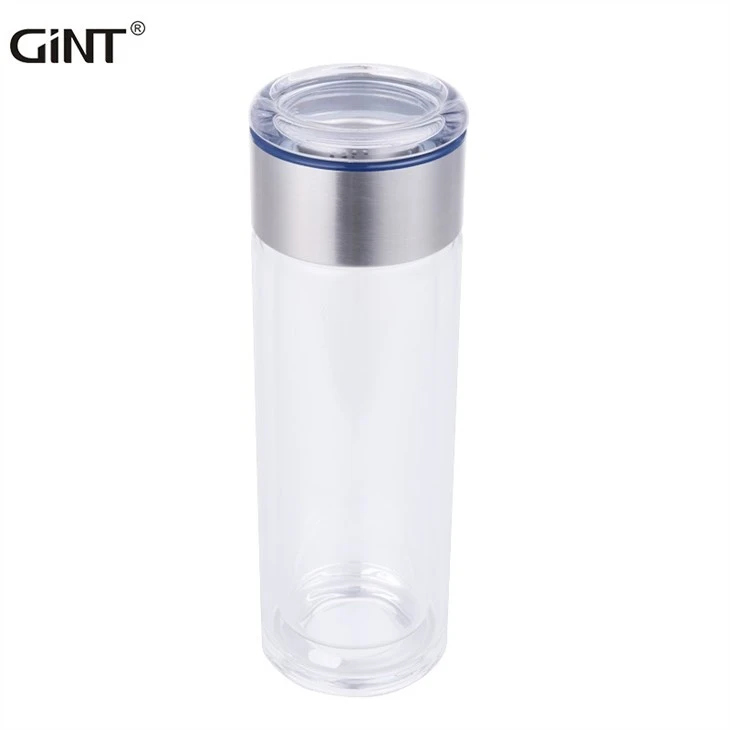 Glass Water Bottle With Silicone Sleeve