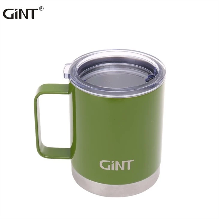 Stainless Steel Tumbler With Handle Insulated Tumbler Cup With Lid