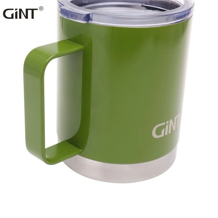Stainless Steel Tumbler With Handle Insulated Tumbler Cup With Lid